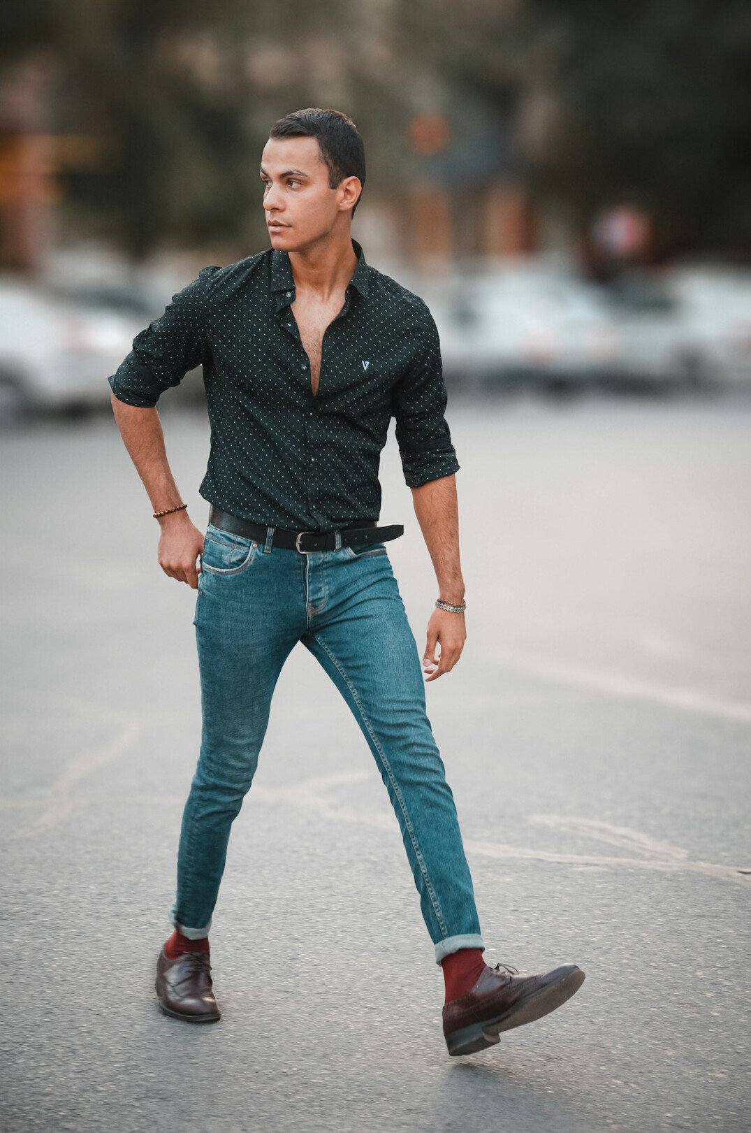 Portrait of a man in casual clothes