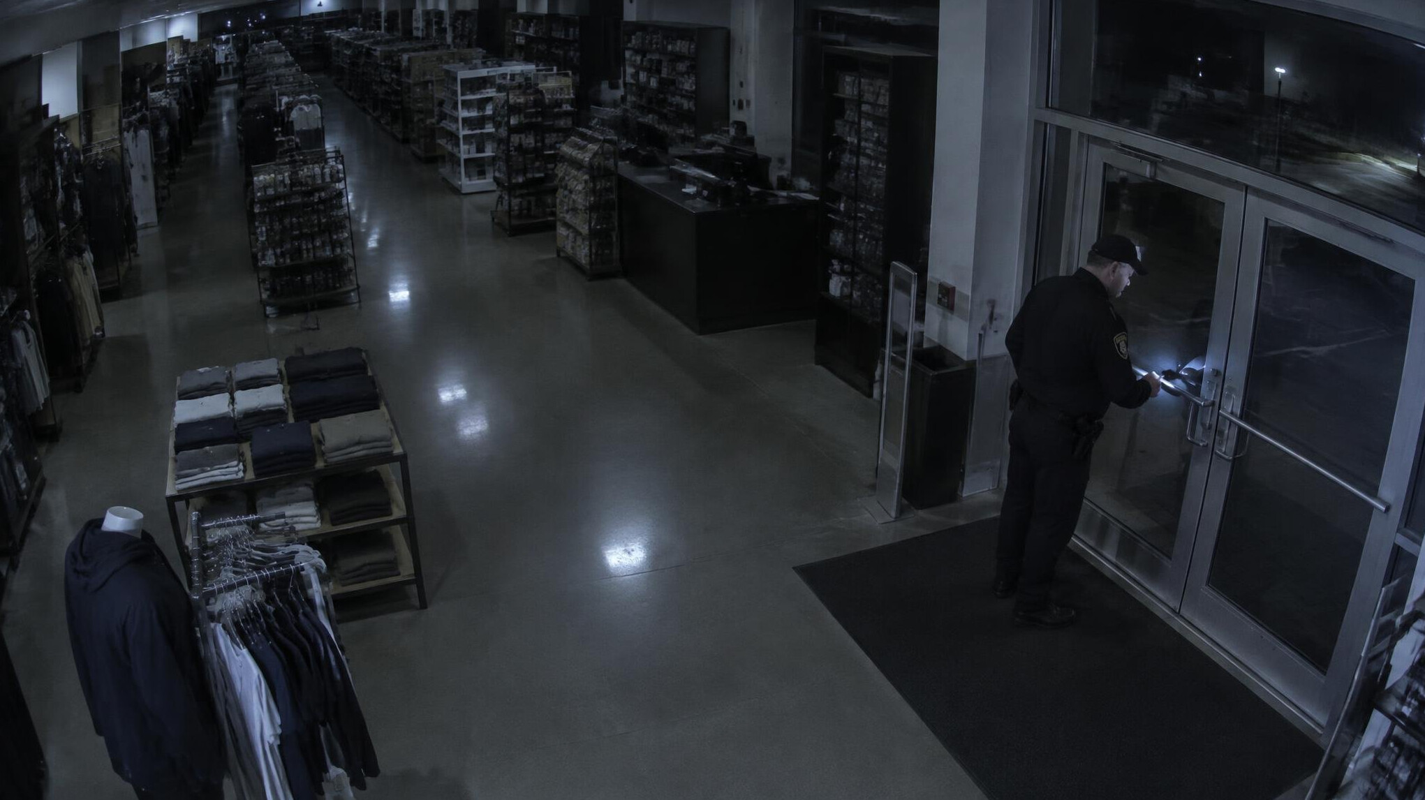 store security camera footage